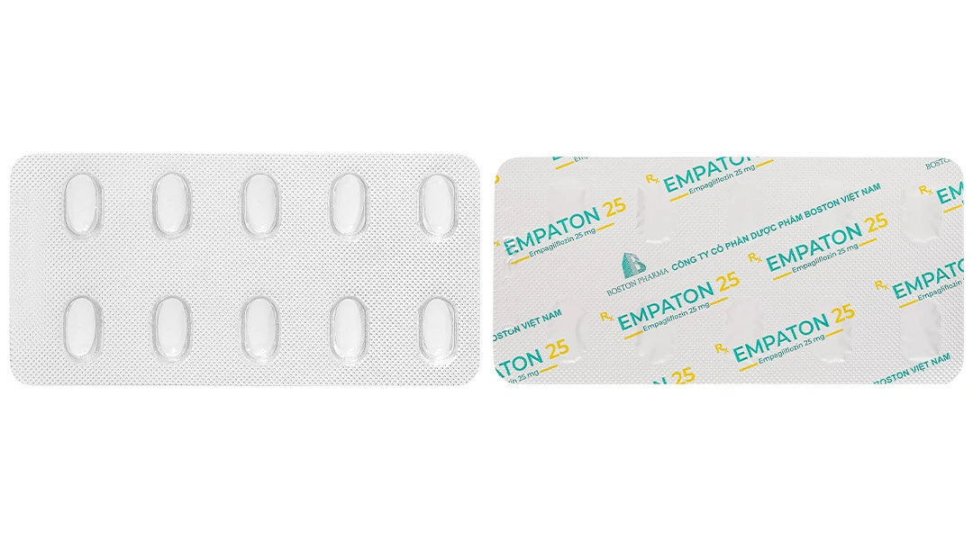 Empaton 25 điều trị đái tháo đường tuýp 2 (3 vỉ x 10 viên) - 6